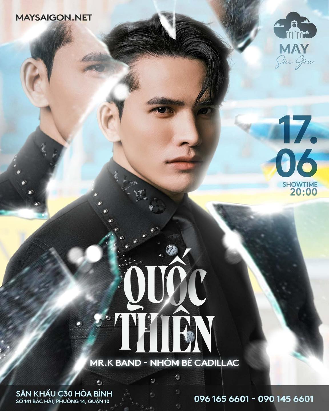 Lịch diễn Mây Lang Thang Mây Sài Gòn