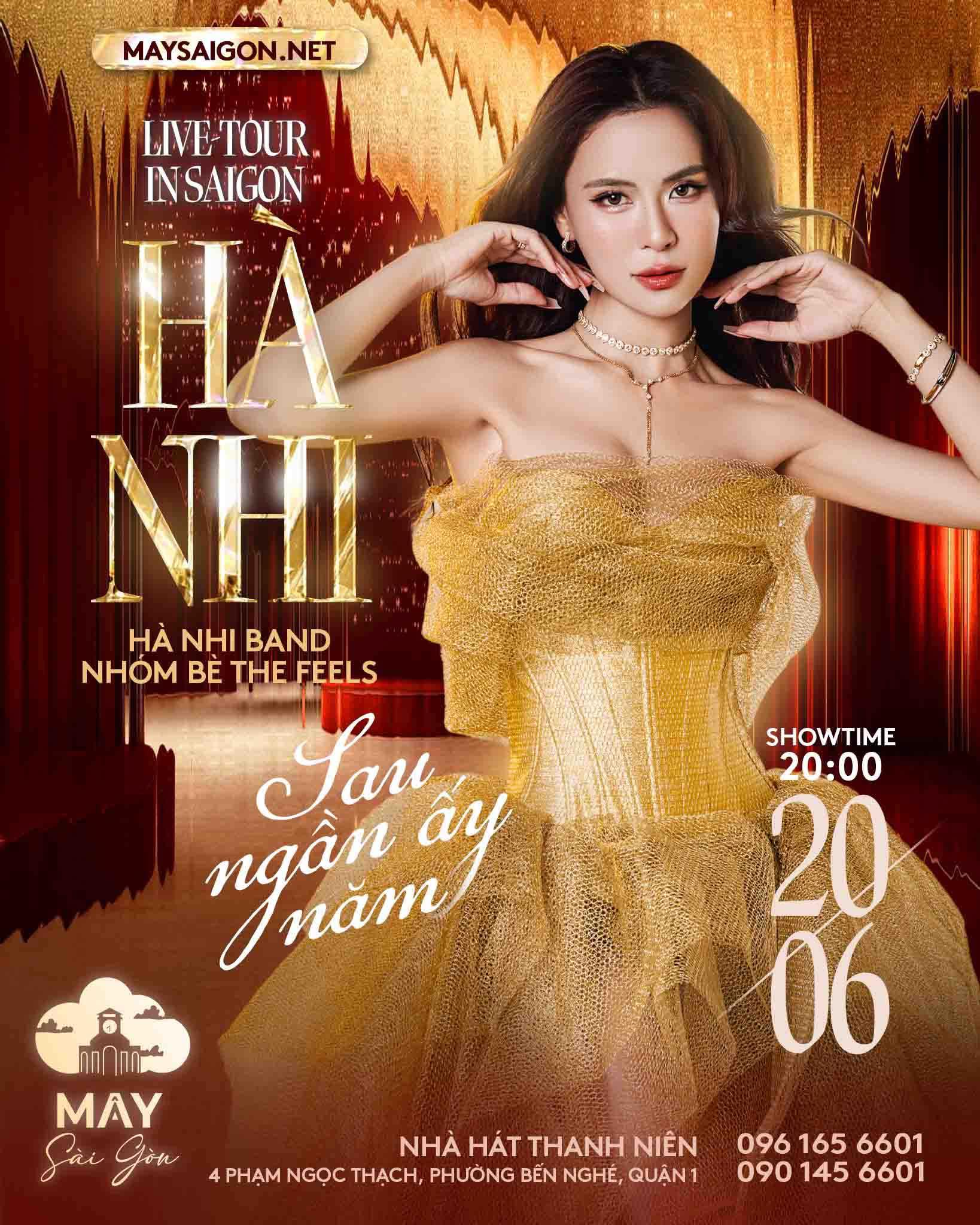 Lịch diễn Mây Lang Thang Mây Sài Gòn