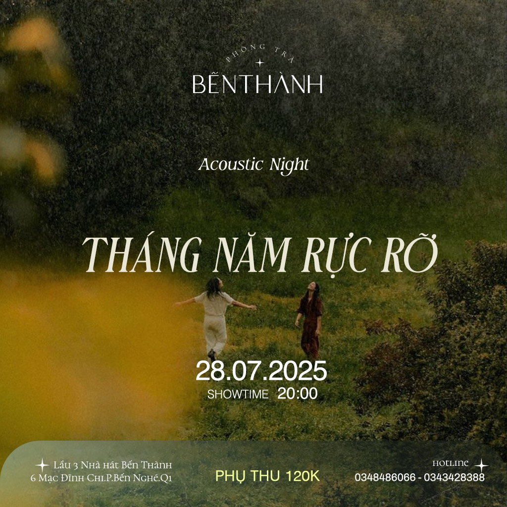 Lịch diễn phòng trà Bến Thành