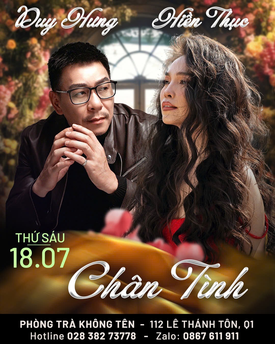 Lịch diễn phòng Trà Không Tên mới nhất