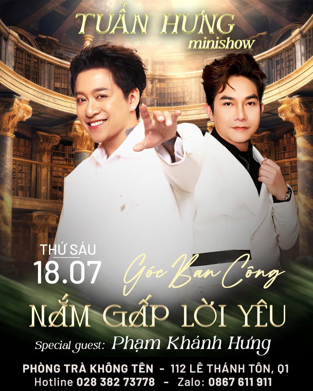 Lịch diễn phòng Trà Không Tên mới nhất