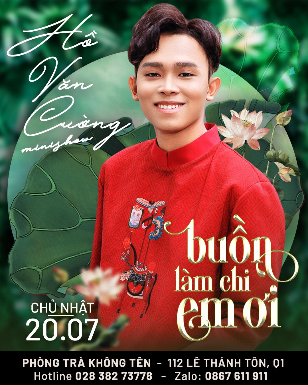 Lịch diễn phòng Trà Không Tên mới nhất