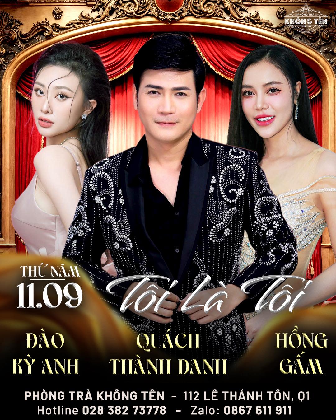 Lịch diễn phòng trà TPHCM - Phòng trà Không Tên