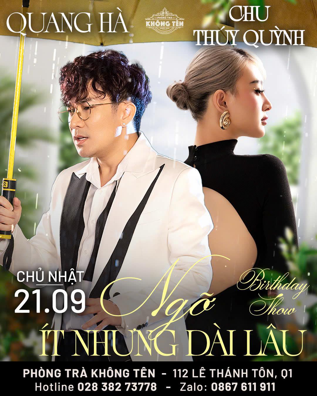 Lịch diễn phòng trà TPHCM - Phòng trà Không Tên