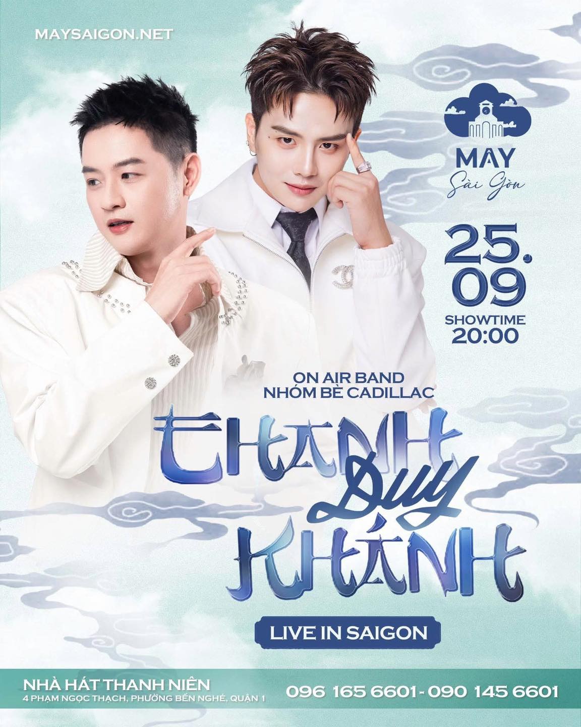 Lịch diễn phòng trà TPHCM - Phòng trà Mây Lang Thang - Mây Sài Gòn