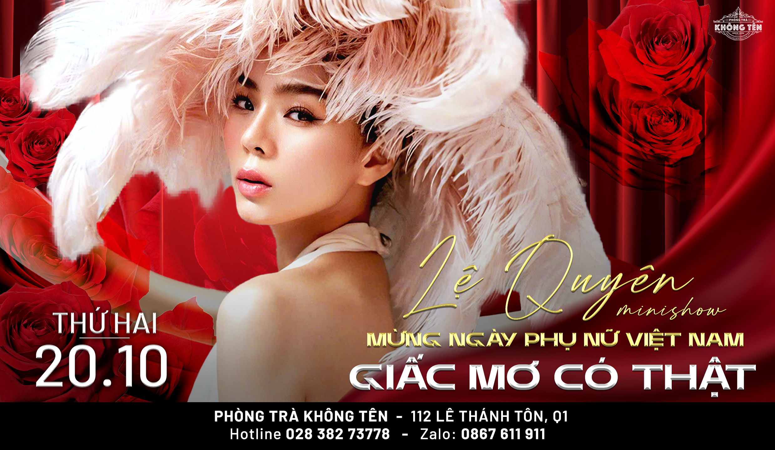 Lịch diễn phòng trà Không Tên - Lệ Quyên