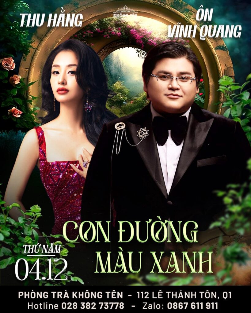 Lịch diễn phòng trà Không Tên mới nhất