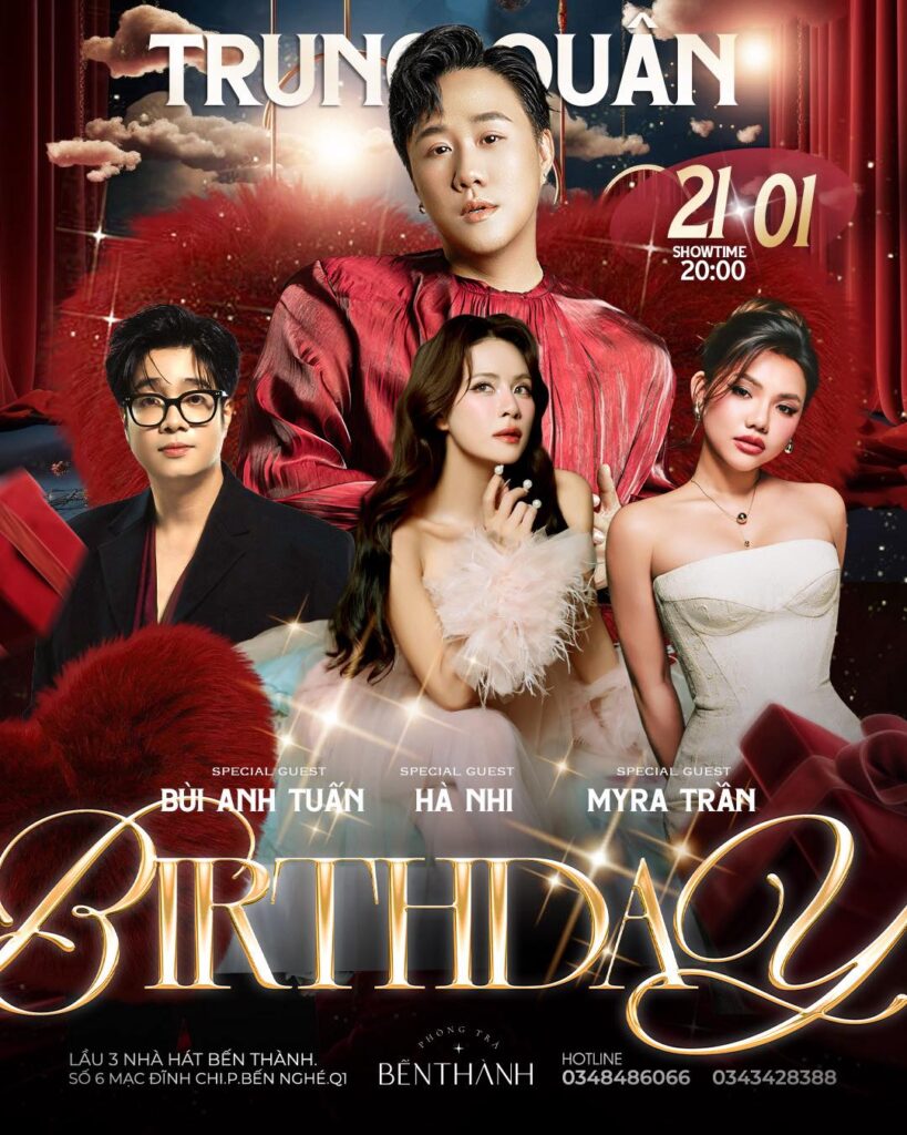 Lịch diễn phòng trà Bến Thành mới nhất