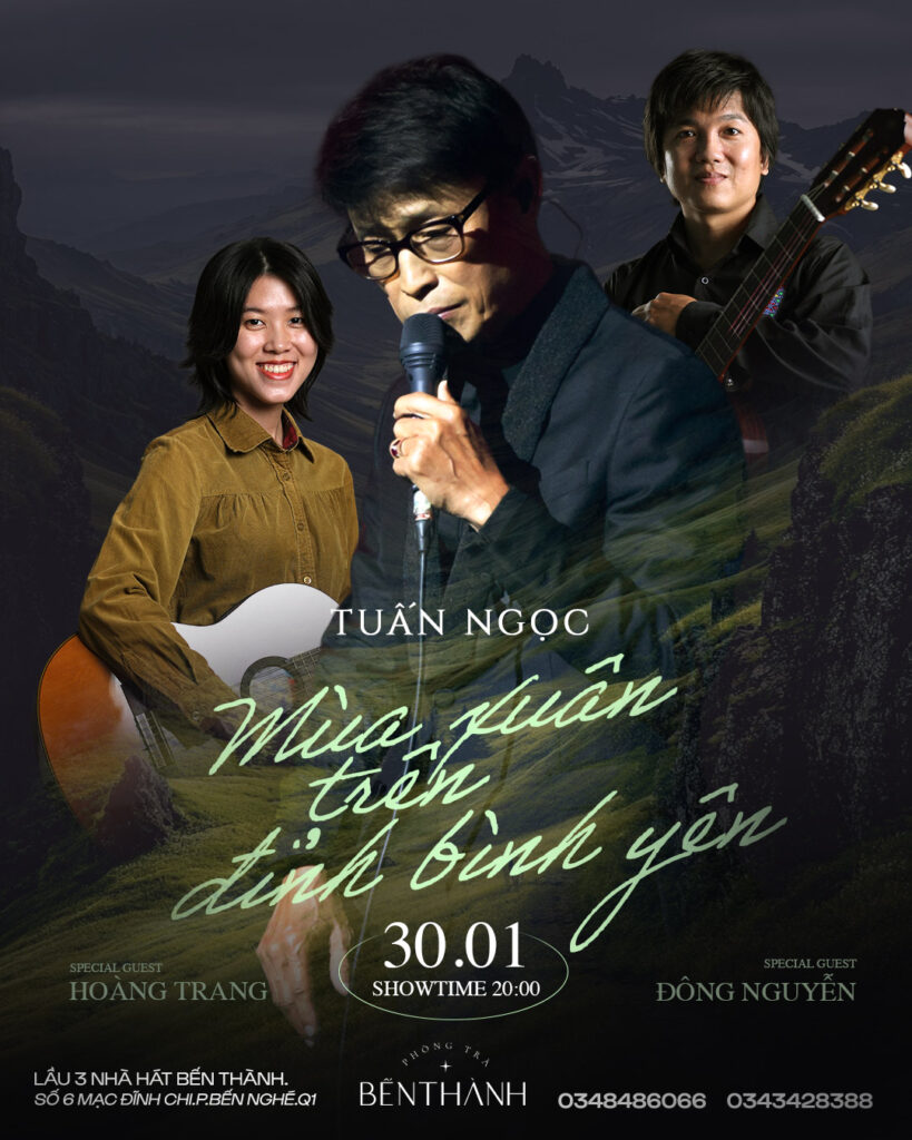 Lịch diễn phòng trà Bến Thành mới nhất