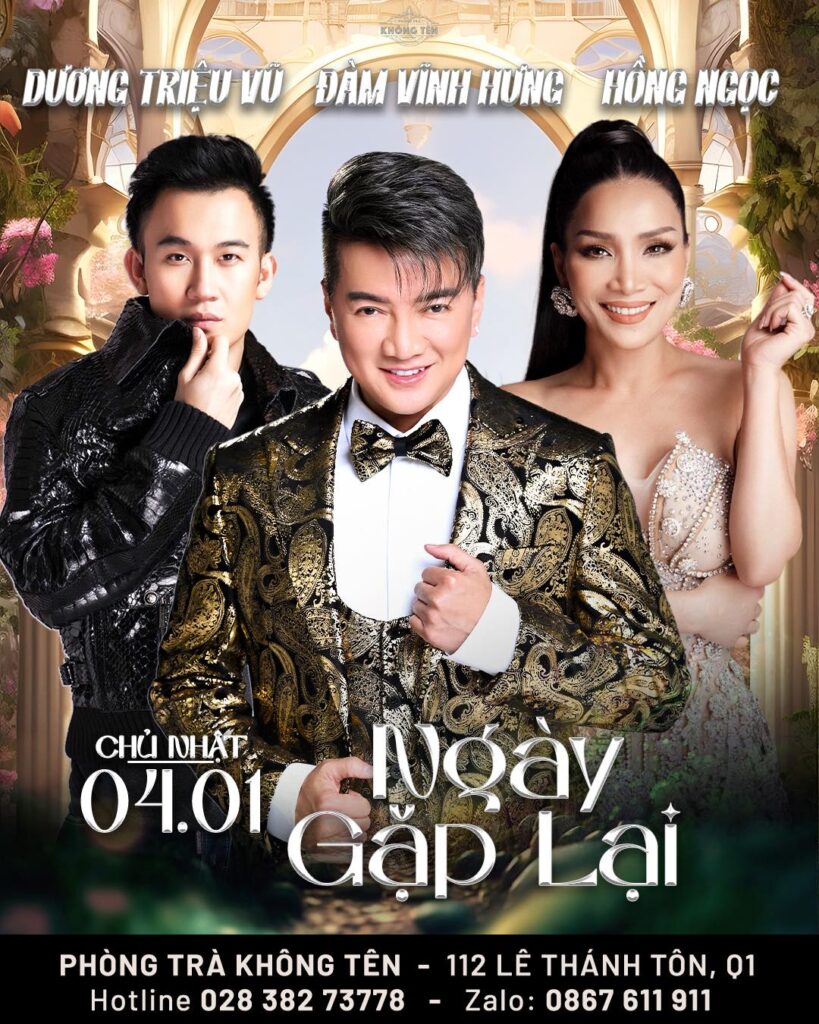 Lịch diễn phòng trà Không tên mới nhất