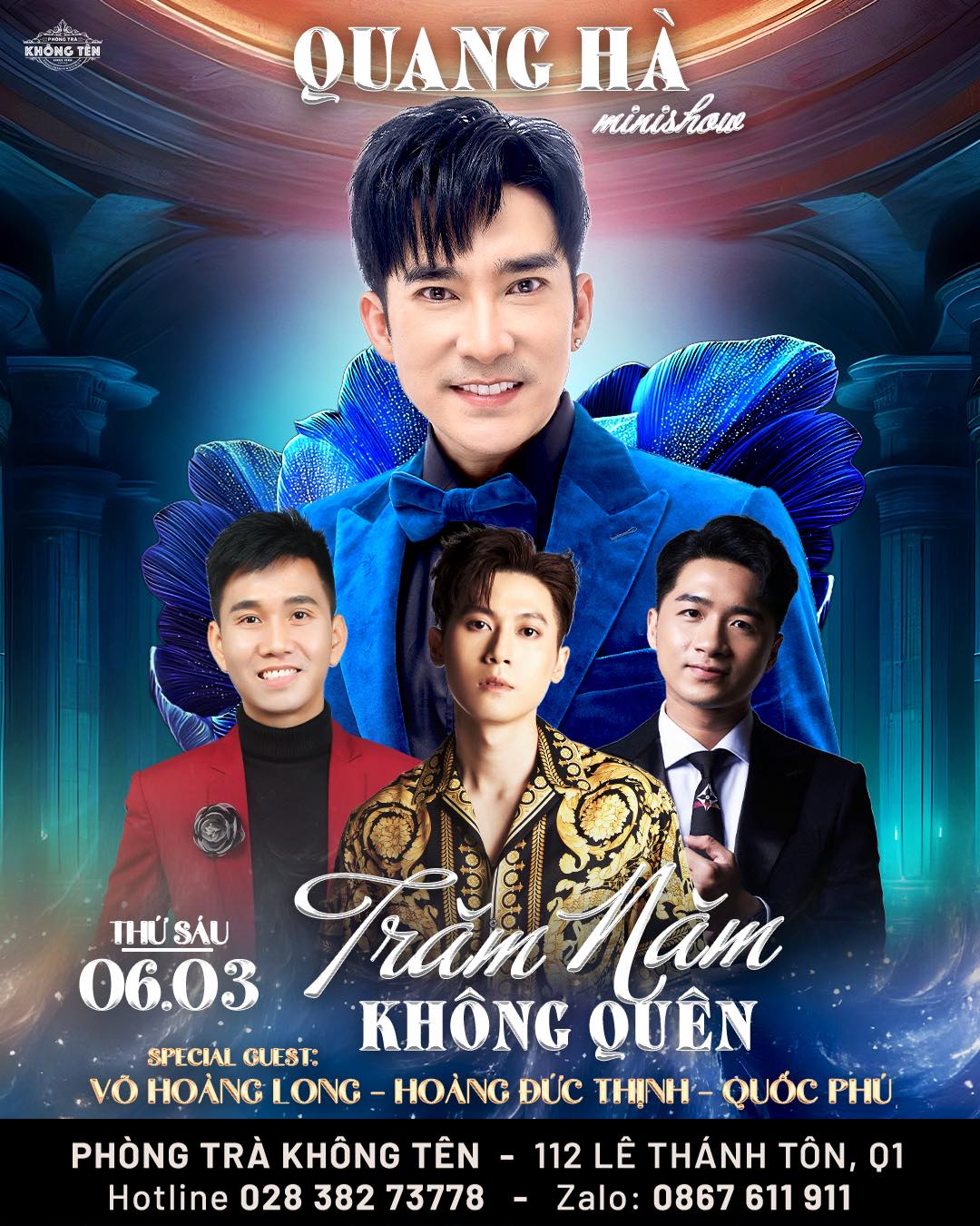 Lịch diễn phòng trà Không Tên