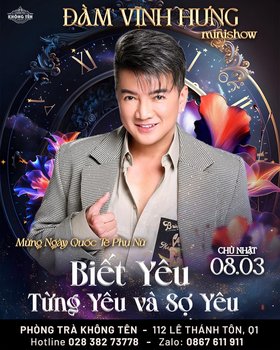 Lịch diễn phòng trà Không Tên