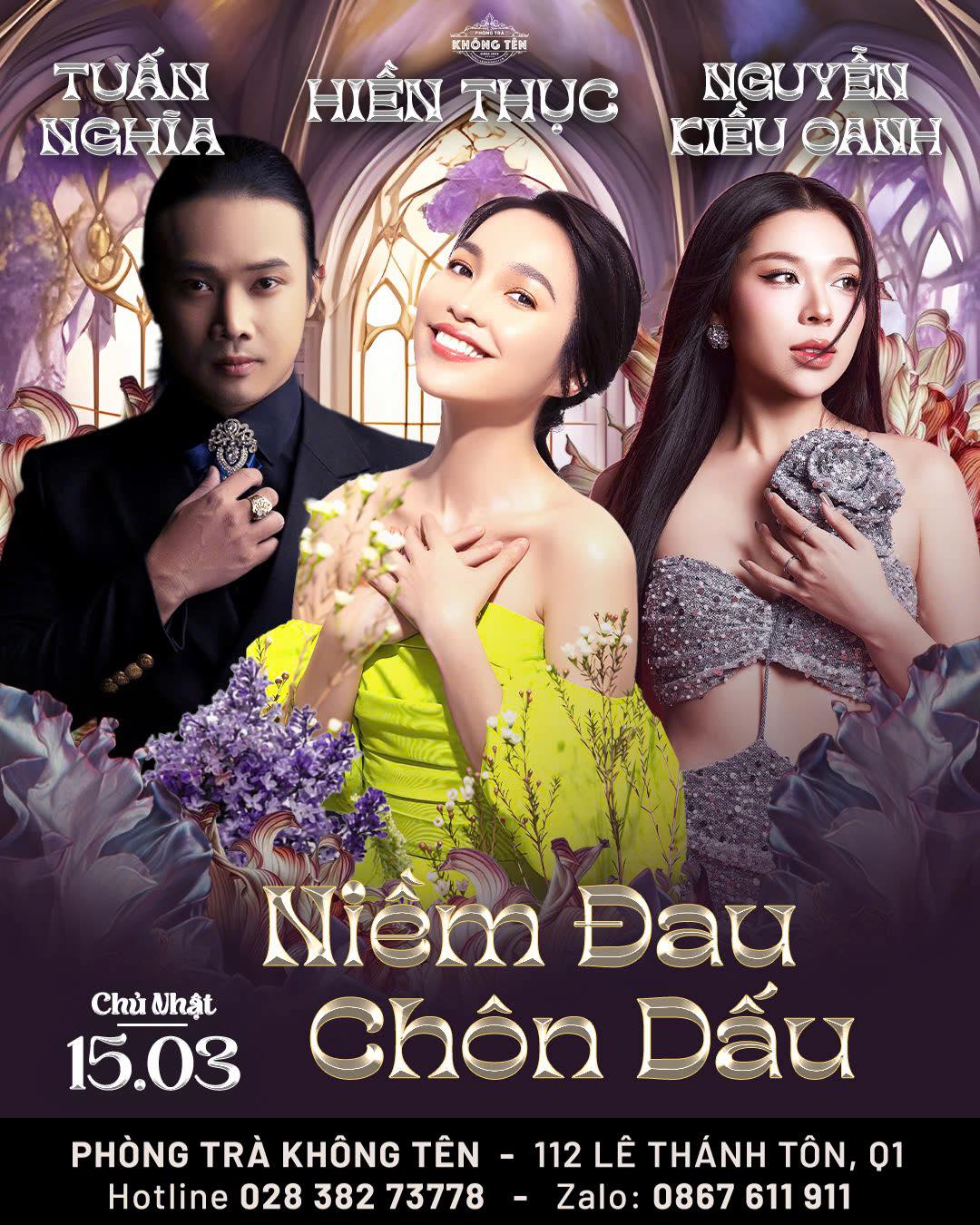 Lịch diễn phòng trà Không Tên