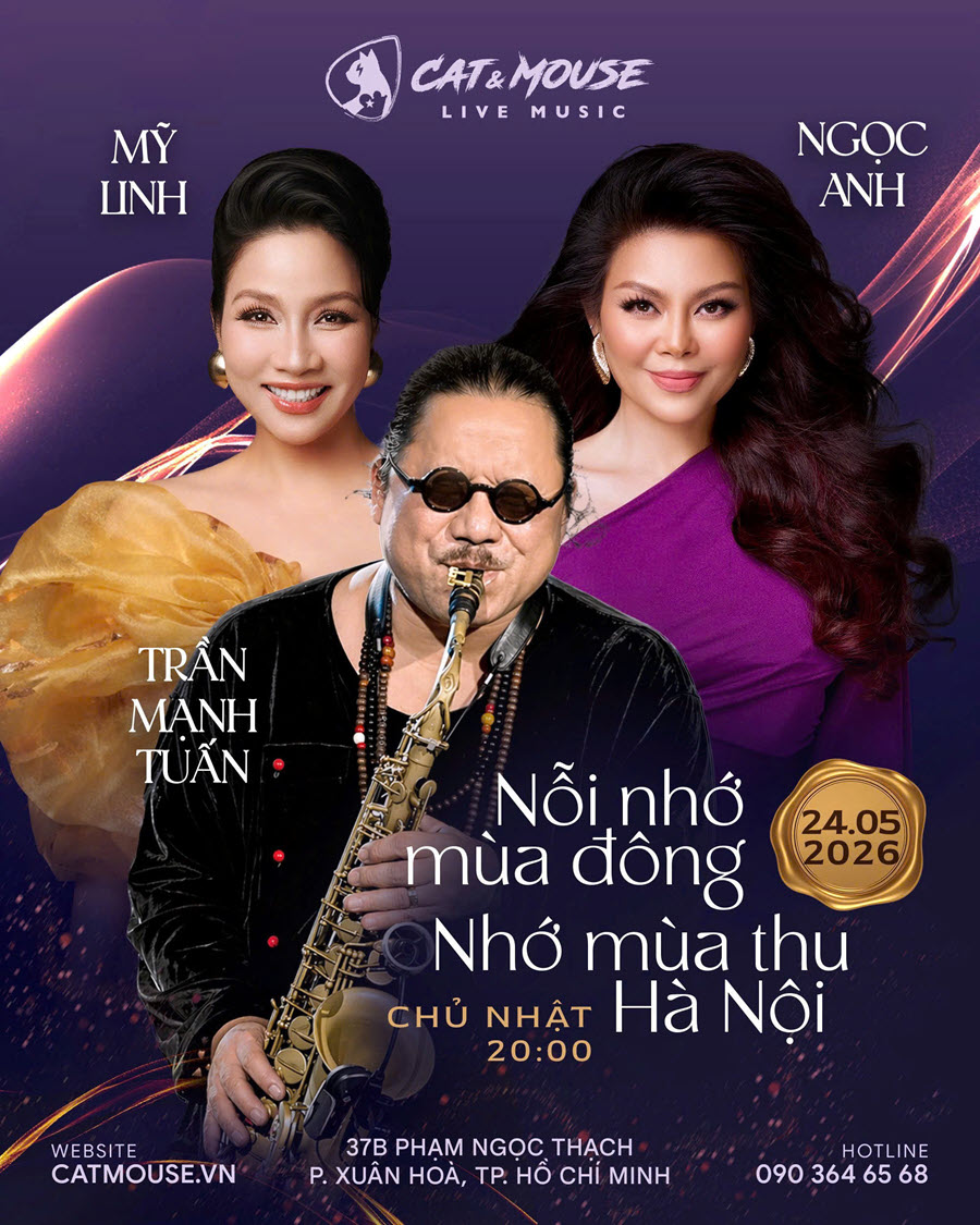 Lịch diễn phòng trà tại TPHCM mới nhất