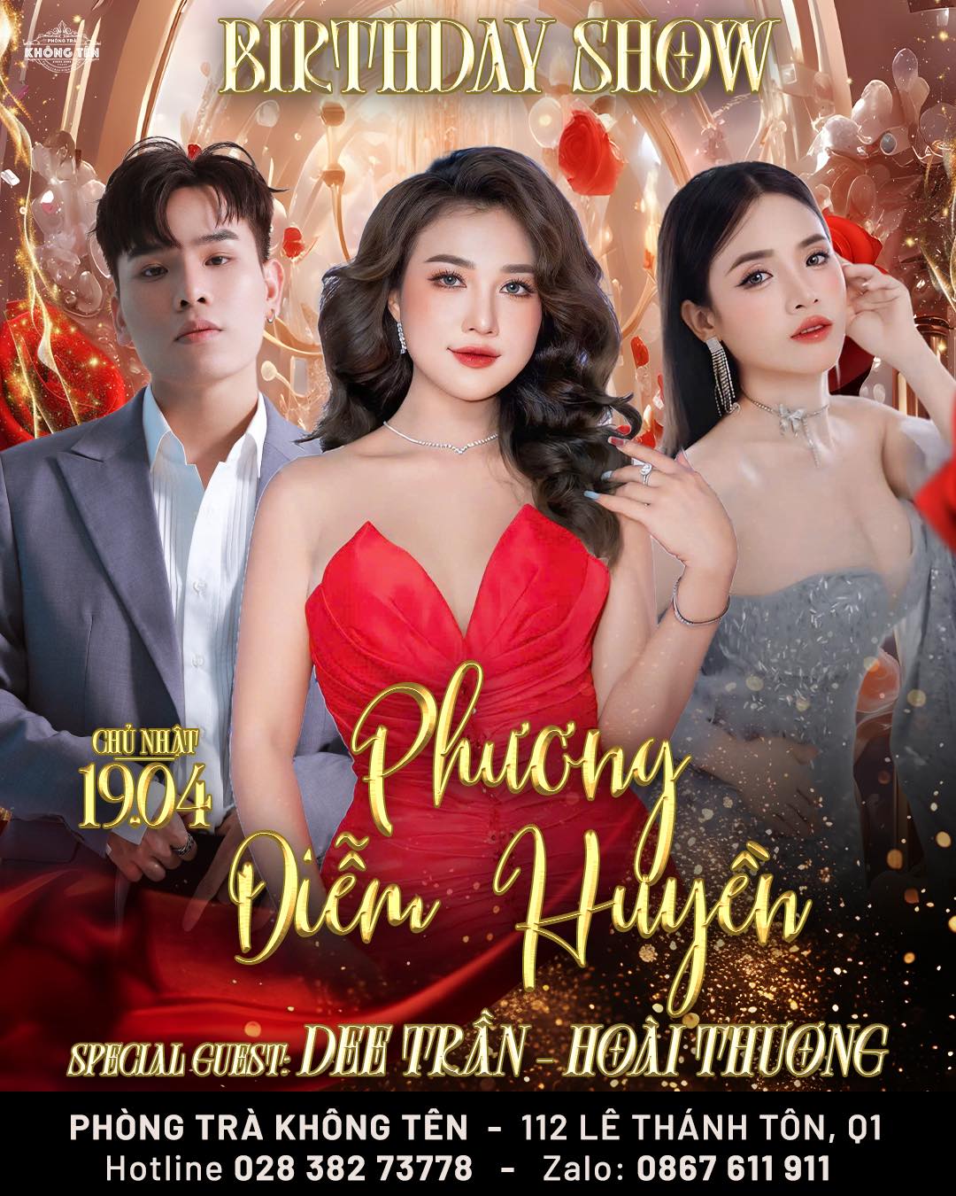 Lịch diễn phòng trà tại TPHCM