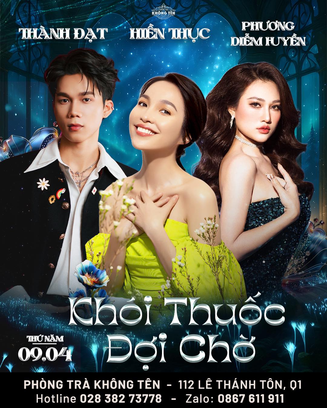 Lịch diễn phòng trà tại TPHCM - Phòng trà Không Tên