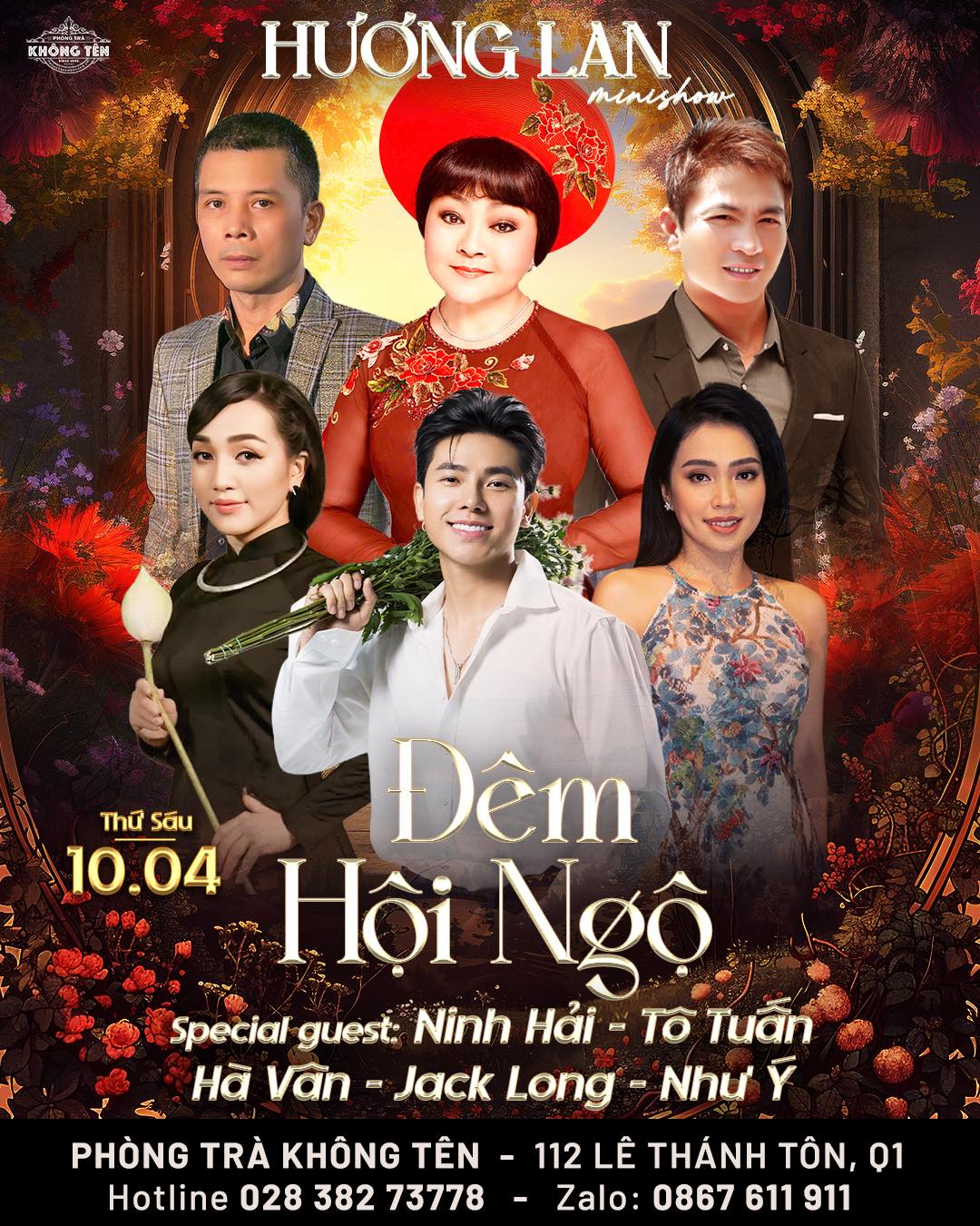 Lịch diễn phòng trà tại TPHCM mới nhất