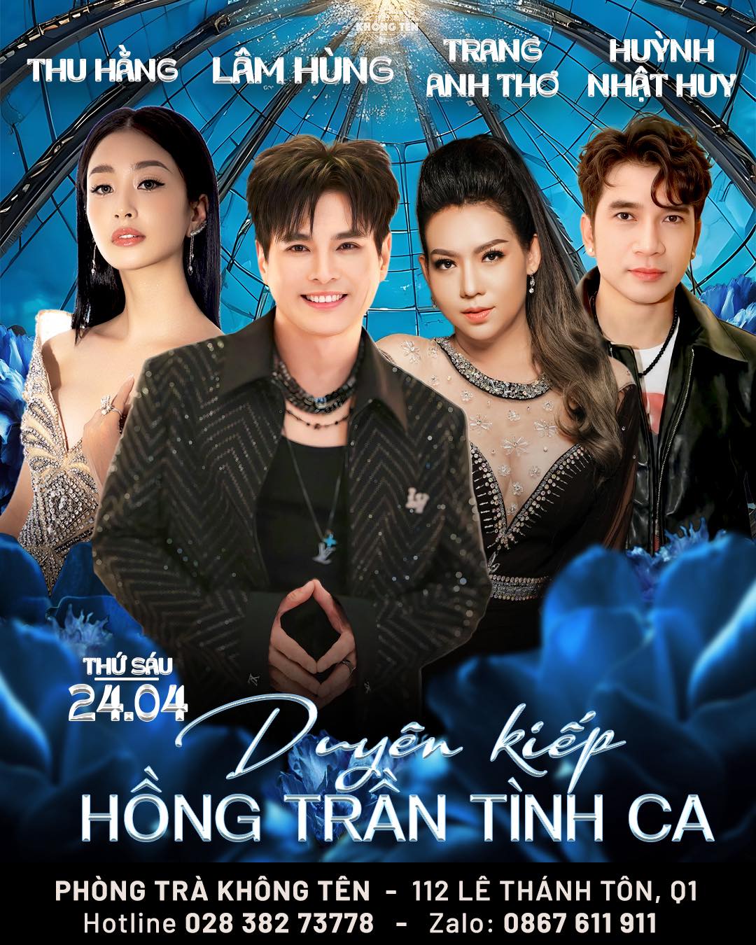 Lịch diễn phòng trà Không Tên