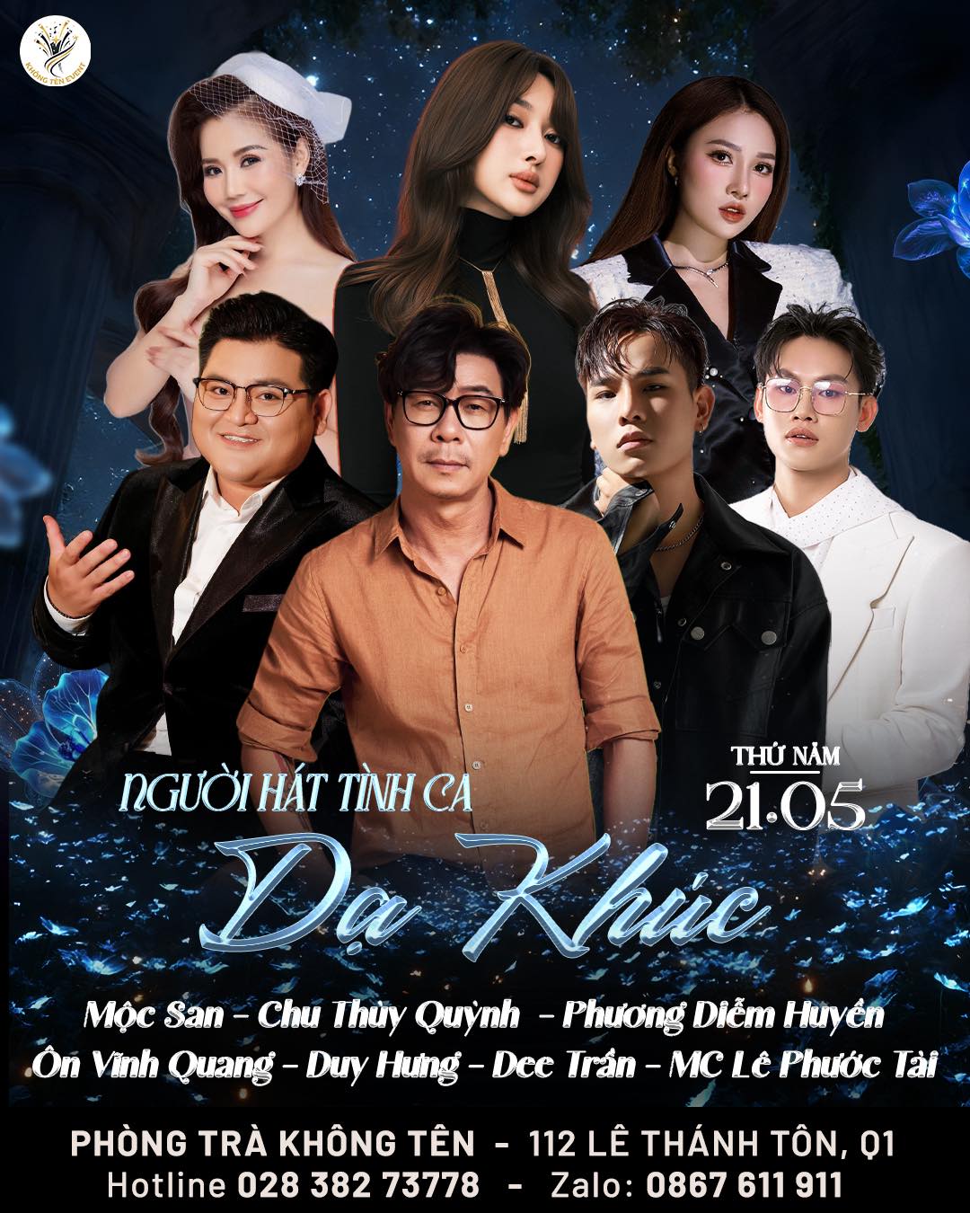 Lịch diễn phòng trà tại TPHCM