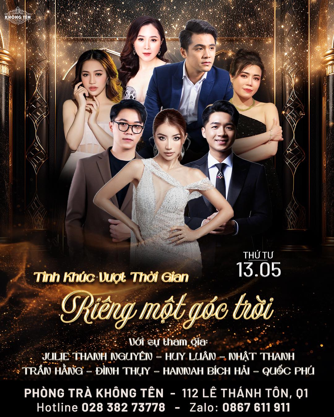 Lịch diễn phòng trà Không Tên - Lịch diễn phòng trà tại TPHCM