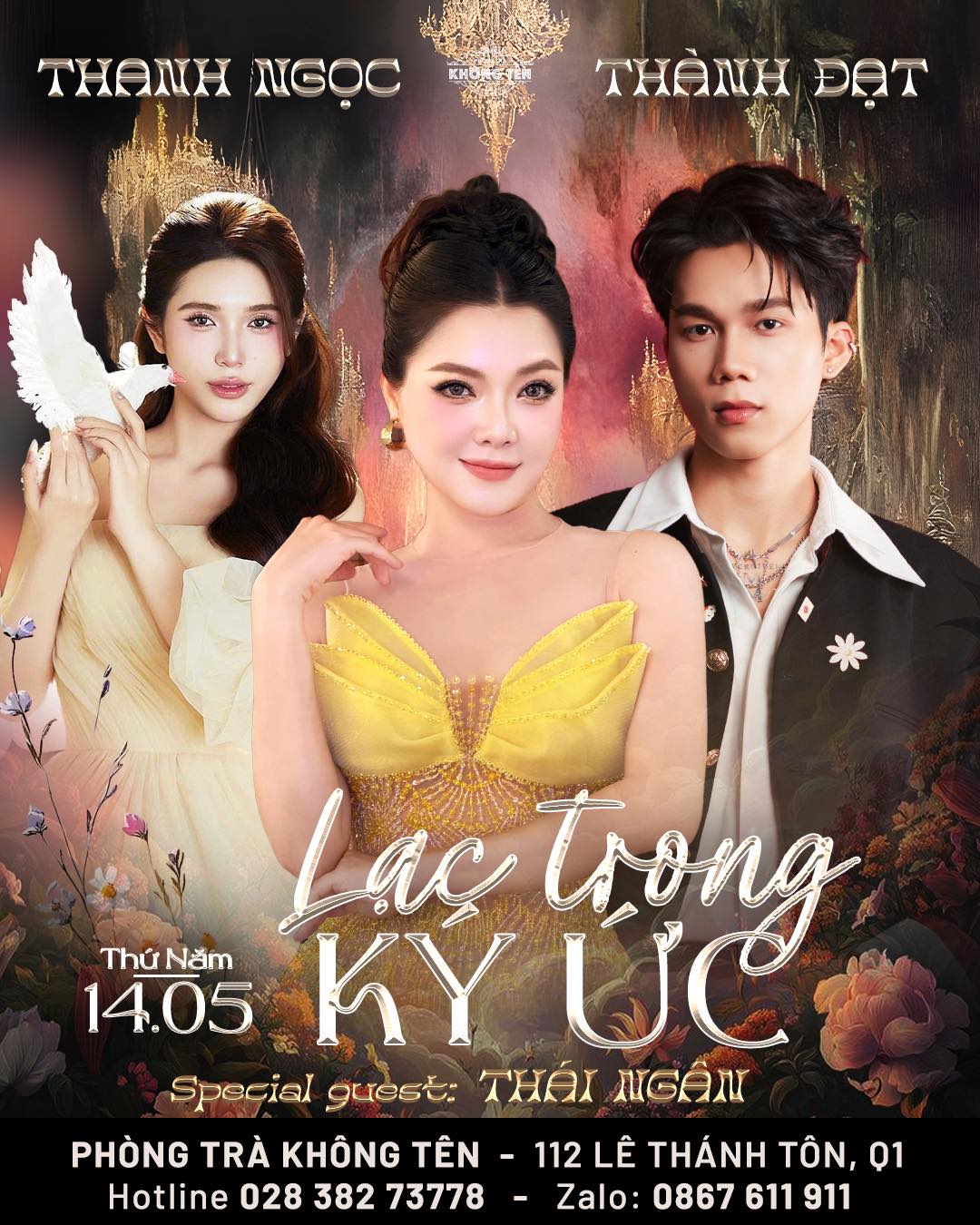 Lịch diễn phòng trà Không Tên - Lịch diễn phòng trà tại TPHCM